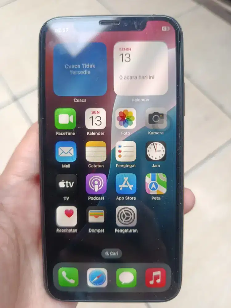 Iphone XR 128GB Wifi Only Face ID OFF True Tone ON Icloud Aman