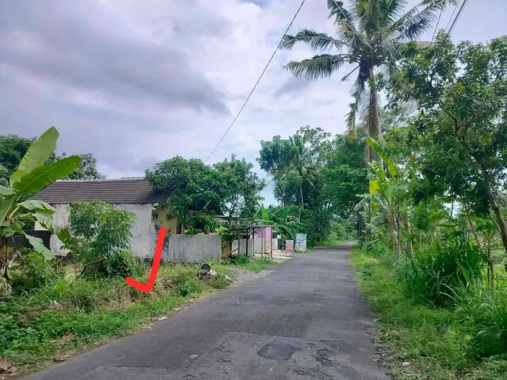 Dijual Tanah Strategis Area Ngaglik View Sawah & Sungai Mengalir Di Belakang Lokasi