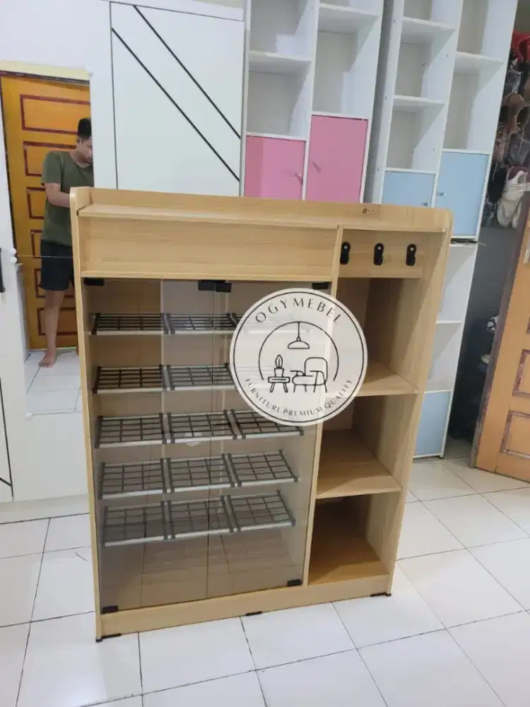 Promo sale rak sepatu helm activ + gantungan kunci