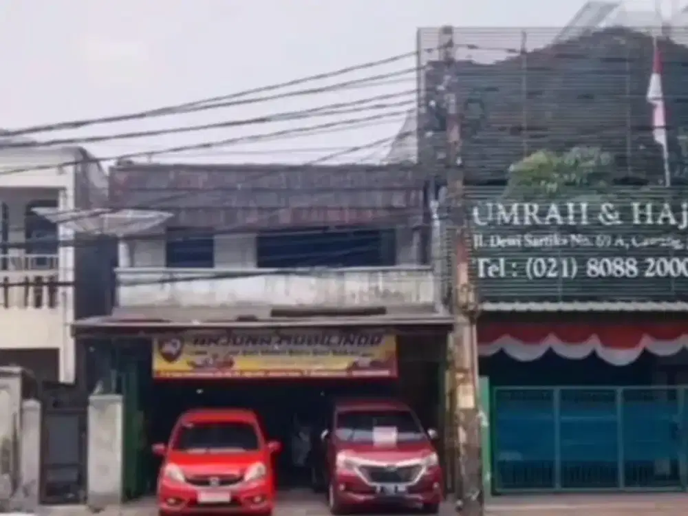RUMAH 2 LANTAI BISA UNTUK USAHA DI KAWASAN PREMIUM CAWANG, JAKARTA TIMUR