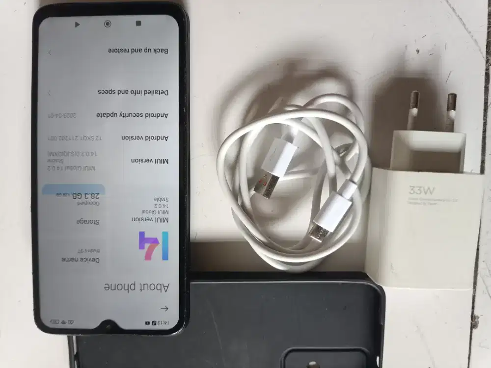 Redmi 9T Ram 6+2 / 128 Giga Snapdragon