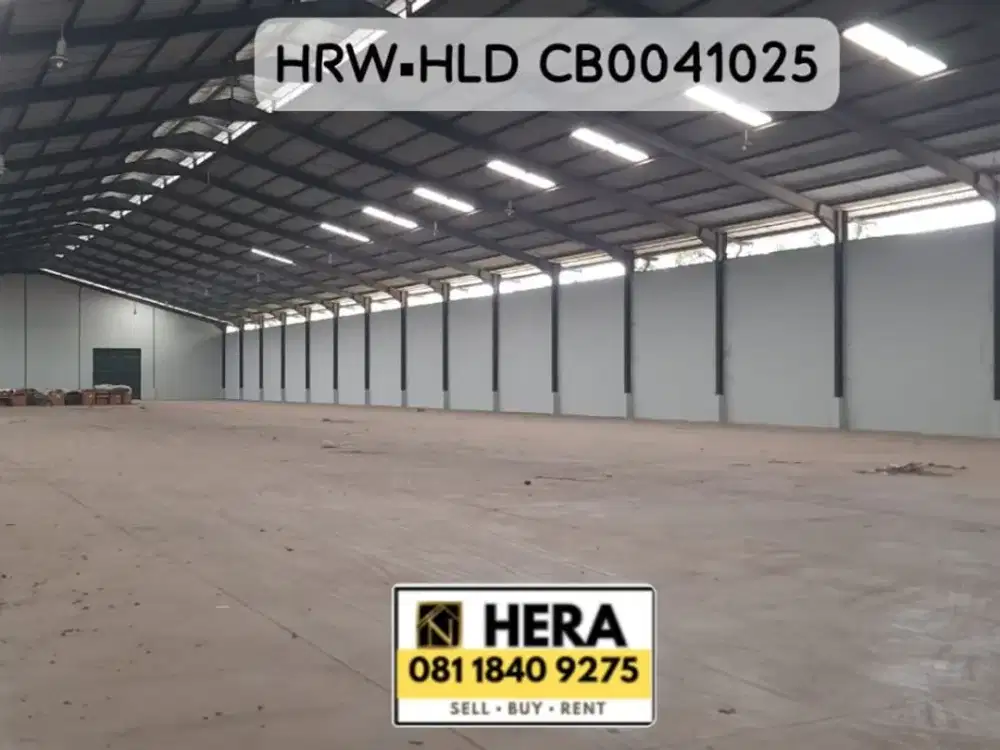 DIJUAL CEPAT TANAH & GUDANG DEKAT GOLF JAGORAWI