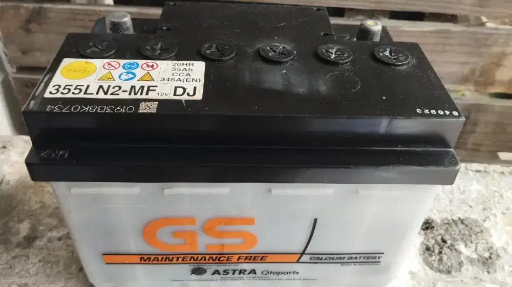 Accu aki bekas apik innova reborn metk GS astra ori strom full normal