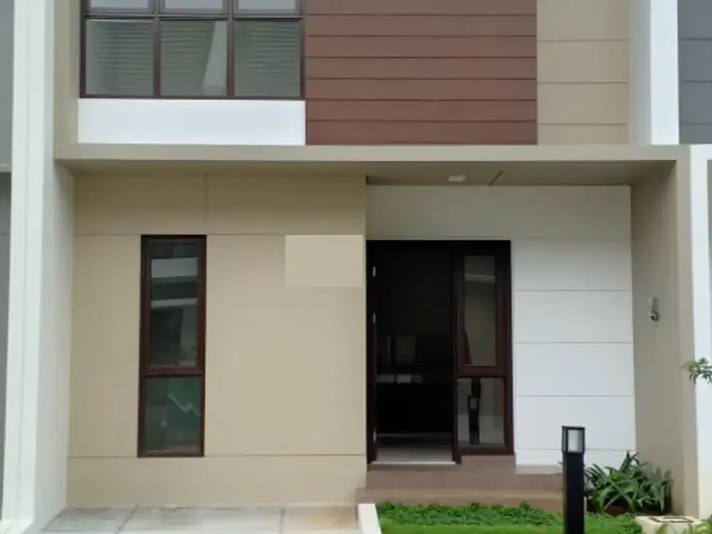 Rumah Lebar 6 Semi Furnished Di Cluster Olive Summarecon Bekasi