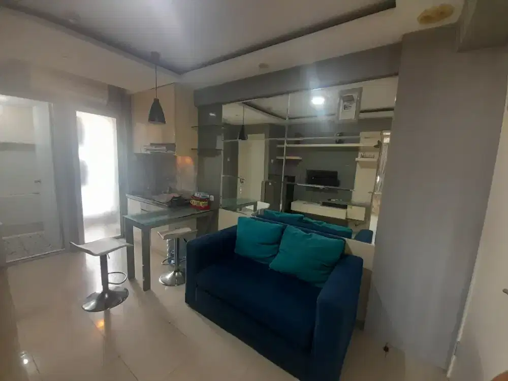 Sewa unit 2bed room tipe hook furnish atas mall@bassura city.