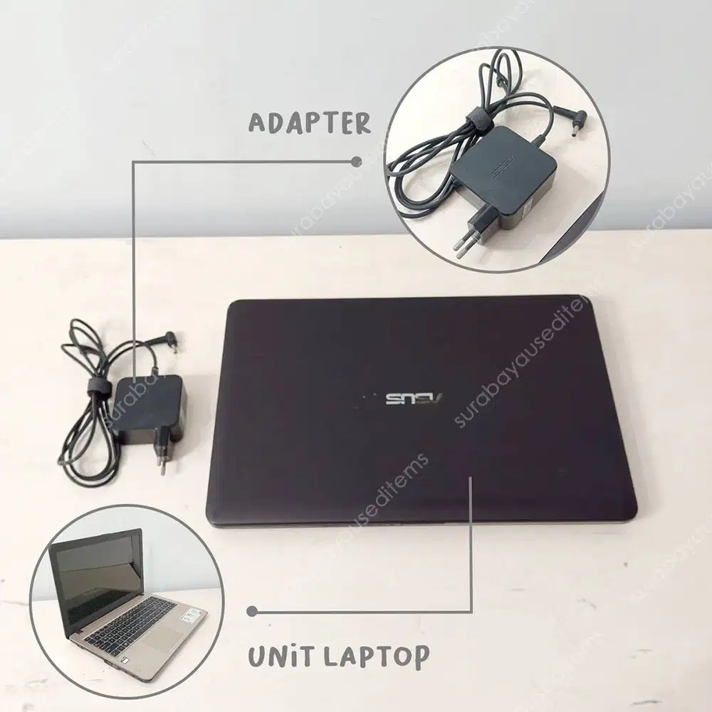 Asus Vivobook X540YA Black Second