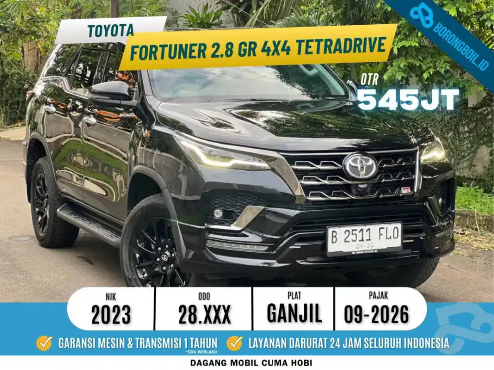 Fortuner VRZ 2.8 GR AT 4x4 Tetradrive 2023