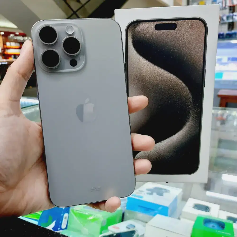 Iphone 15promax 256GB ex grs resmi