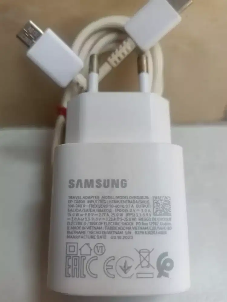 CHARGER SAMSUNG S20 | NOTE 10 | A70 ORI BAWAAN HP C TO C