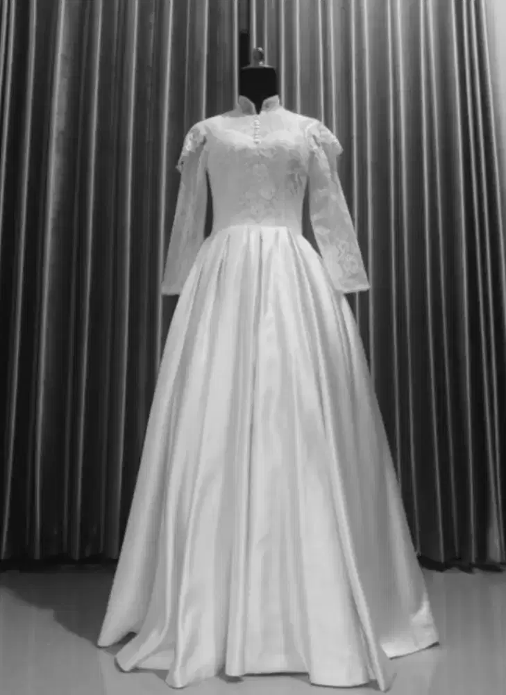 Wedding Dress , Gaun Pengantin , Gaun Islami , Preloved