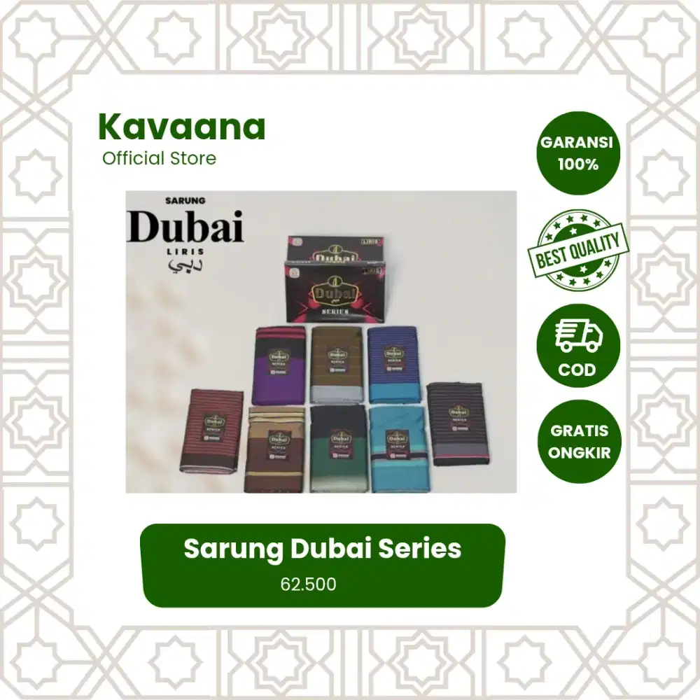 Sarung Dubai Series Liris | Sarung Mangga Dubai