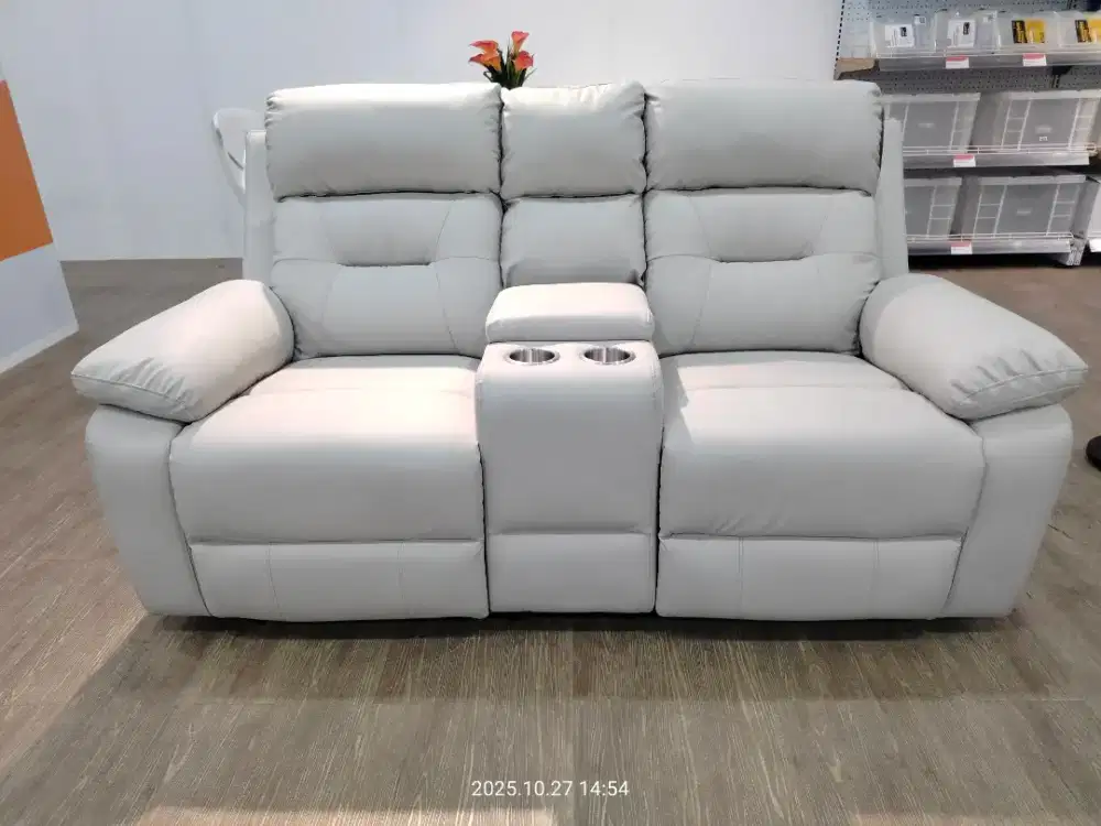 Sofa Recliner 2 seat w/Power Port TRONDSEN