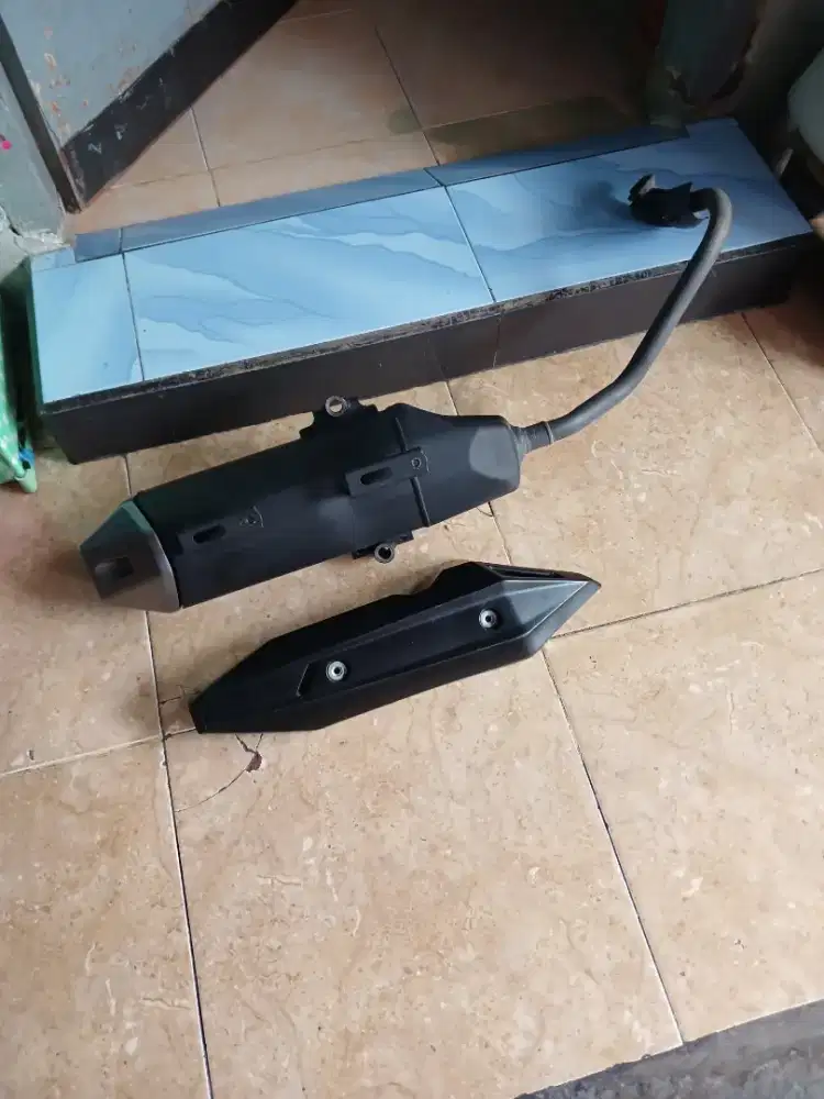Knalpot vario 125/150 LED (SEPERTI BARU) ORIGINAL