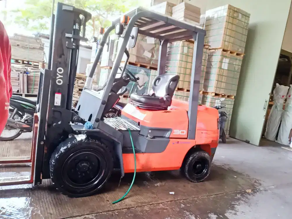 Operator forklift