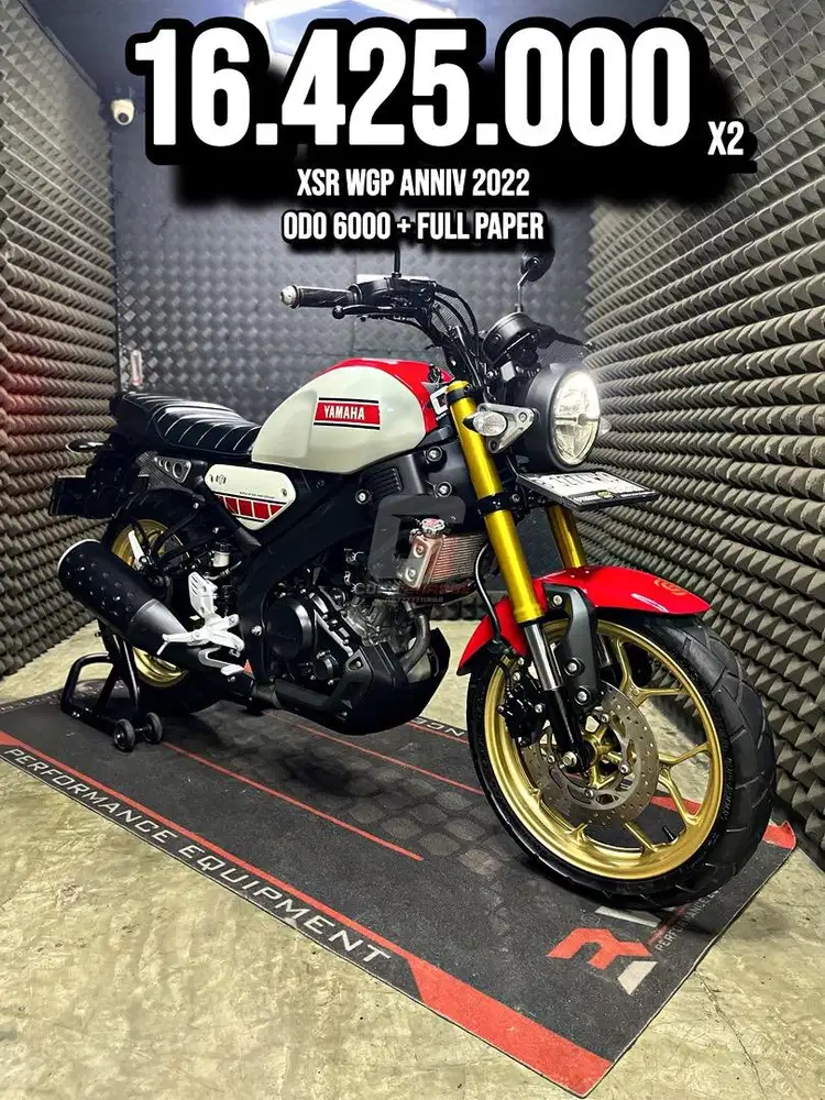 XSR 155 WGP ANNIVERSARY 2022 FULL ORIGINAL ODO 6000 PAJAK ON