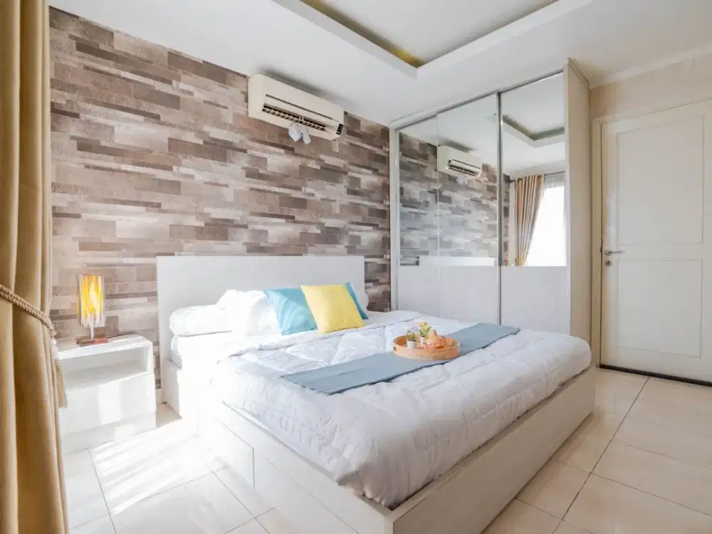 Disewakan Apartemen The Boulevard – Tipe 1 BR Furnished – Kawasan Segitiga Emas, Dekat Stasiun Gambir, Tanah Abang, Monas