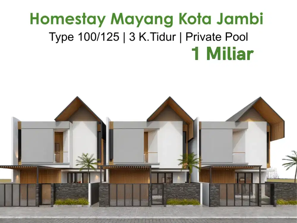 Jual Homestay Kota Jambi