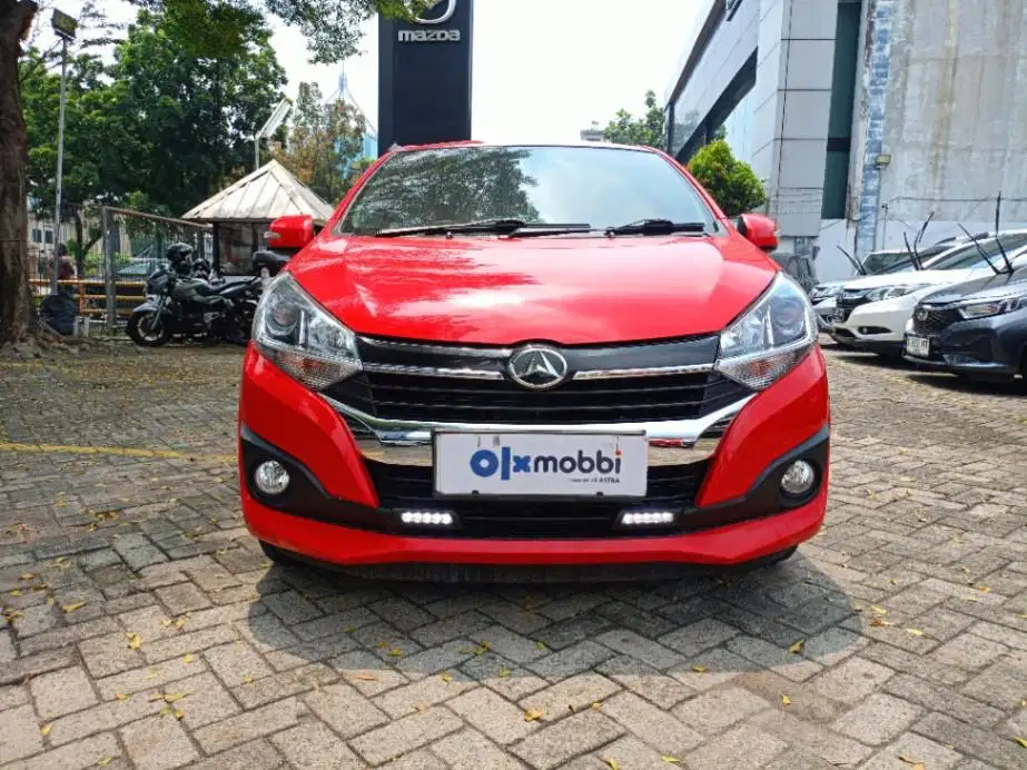 DP MURAH Daihatsu Ayla 1.2 R Bensin-MT 2018 Merah CSIGB