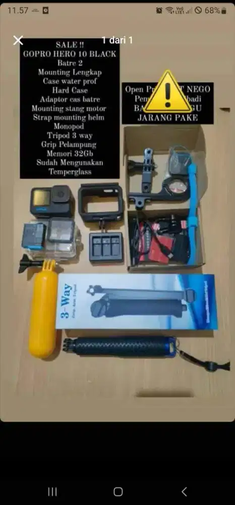 GOPRO HERO 10 BLACK COMBO