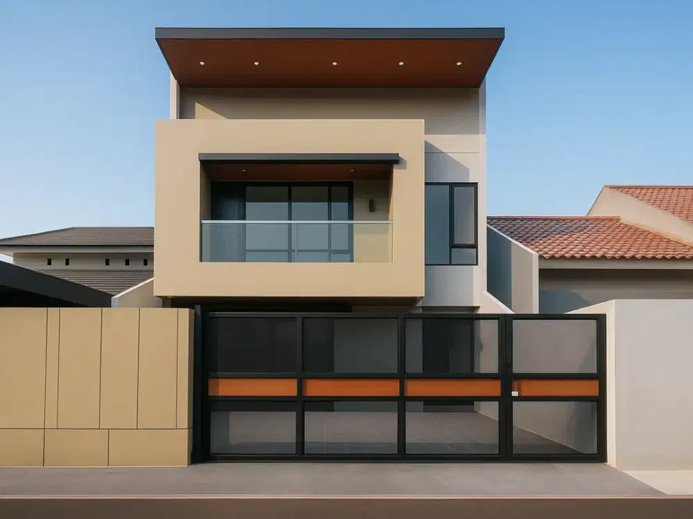 Rumah Modern Baru 2 lantai di Griya Loka BSD