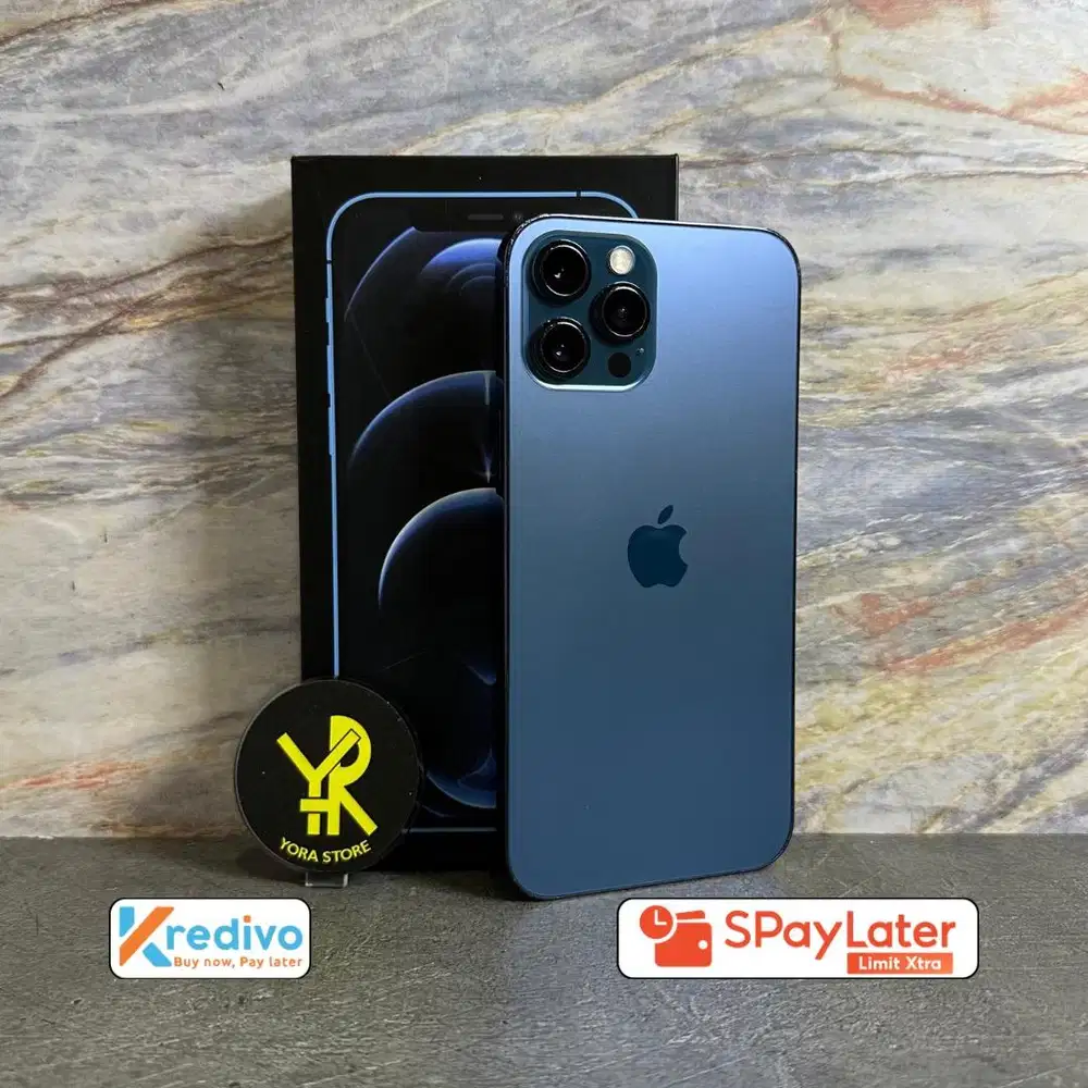 iPhone 12 Pro Max 256GB Second Garansi Resmi Mulus - Fullset