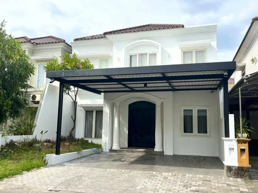 Disewakan Rumah WBM Wiyung Wisata Bukit Mas 2 Cluster Palais du Luxembourg