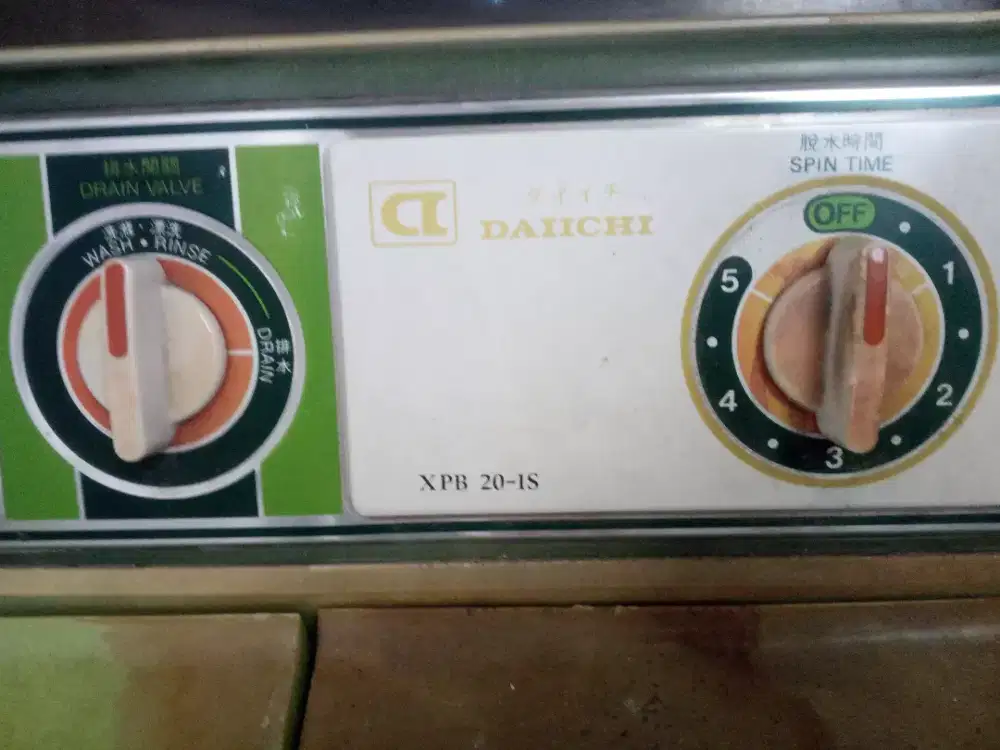 Mesin cuci Daichi 2 tabung