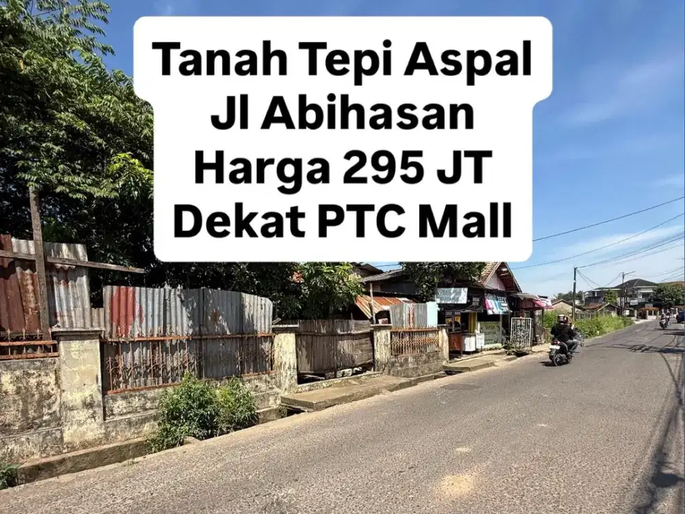 Dijual murah tanah dekat Simpang Patal PALEMBANG
