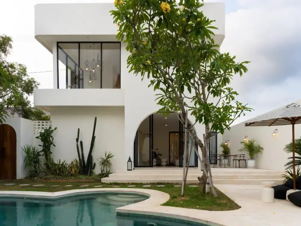 RENTAL MODERN MEDITERRANEAN VILLA NEAR PERERENAN BEACH CANGGU