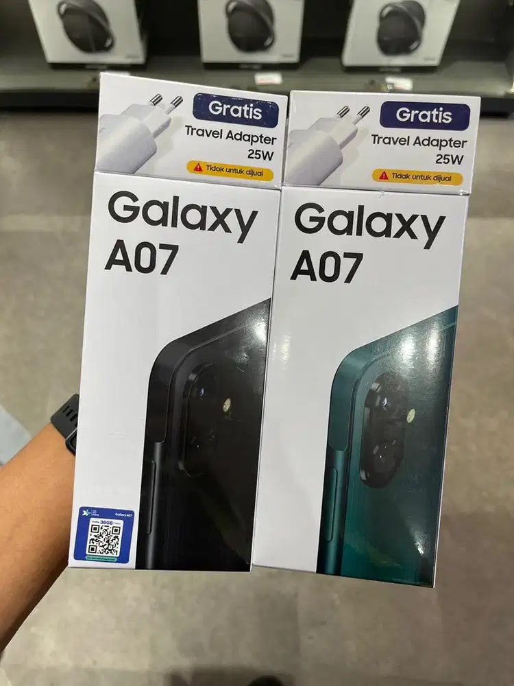 SAMSUNG GALAXY A07 8/128 NEW SEGEL RESMI SAMSUNG FREE ADAPTER 25W