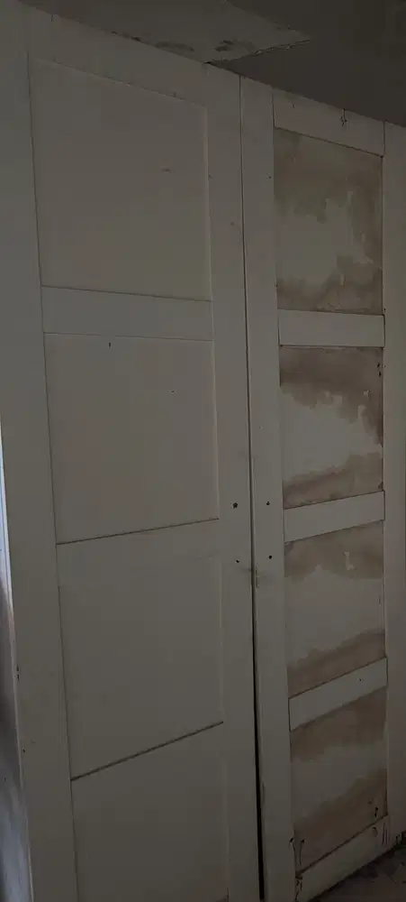 KLEPPSTAD lemari ikea putih 2 pintu