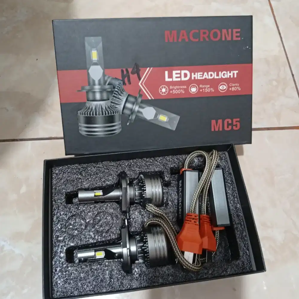 LAMPU LED HEADLIGHT MC5 MERK MECRONE