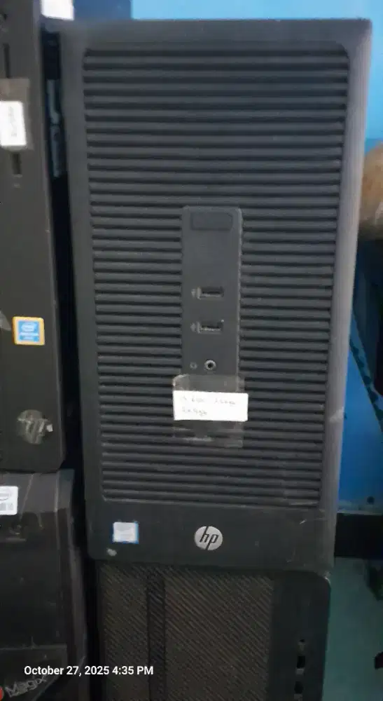 Pc hp tower i3 gen 6