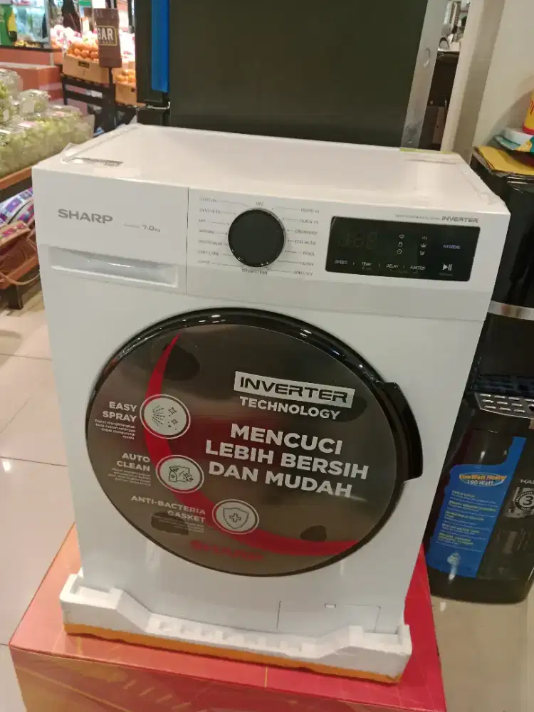 Mesin Cuci Sharp Inverter 7kg