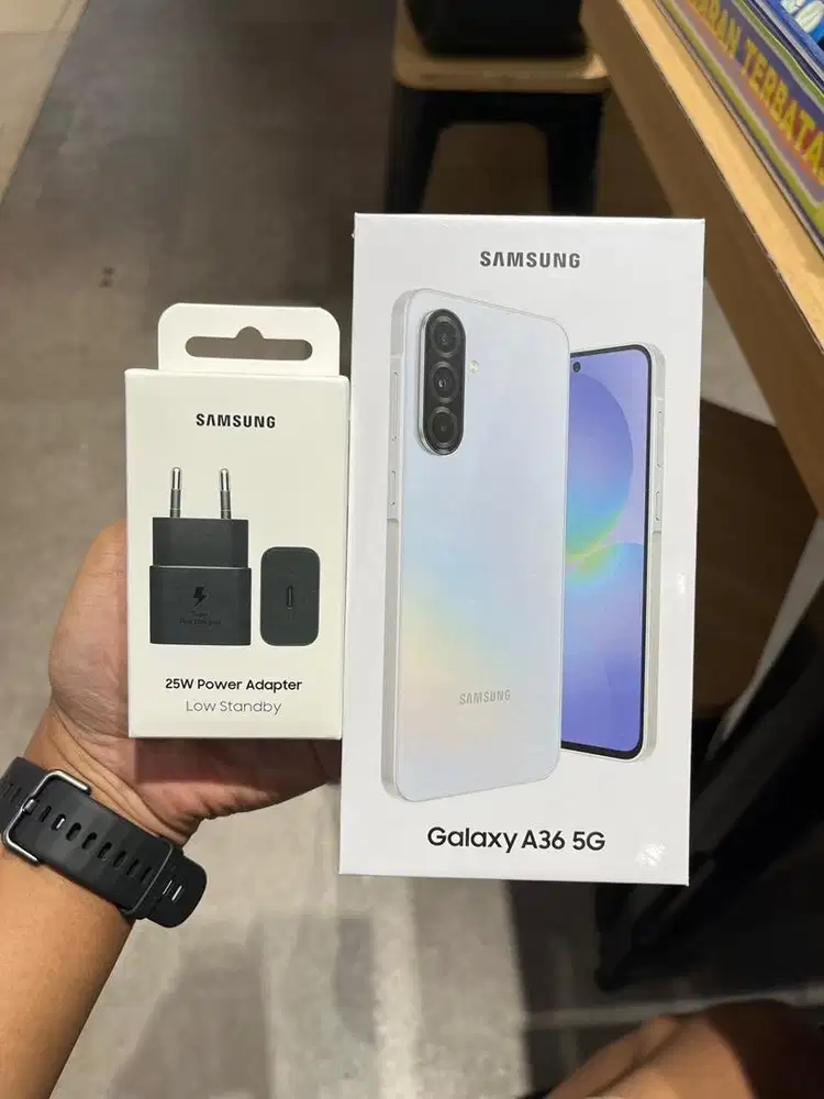 PROMO !! SAMSUNG GALAXY A36 12/256 FRE ADAPTER 25W ORI NEW SEGEL RESMI