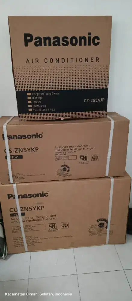 AC Panasonic gress segel harga banting