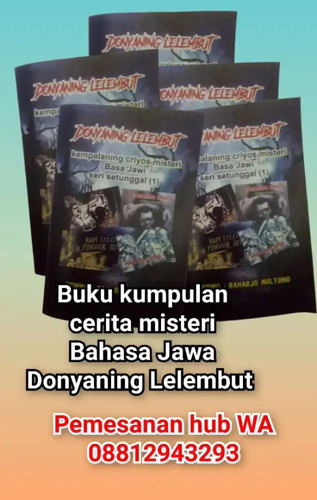 Buku kumpulan cerita misteri bahasa Jawa