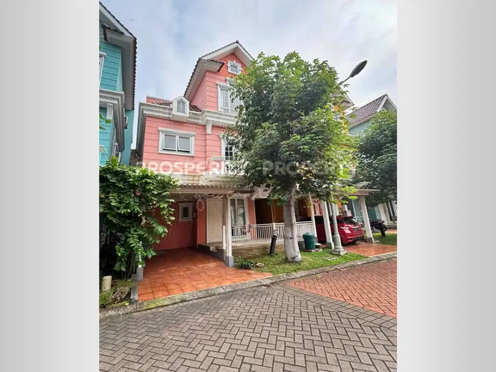Rumah 3 Lantai di Cluster Omaha Village Lebar 6 Meter by Paramount Strategis di Gading Serpong Selangkah ke Ruko Pisa Grande