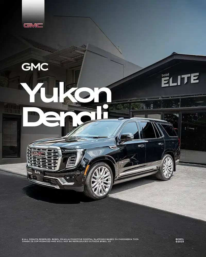 2025 GMC Yukon Denali Onyx Black