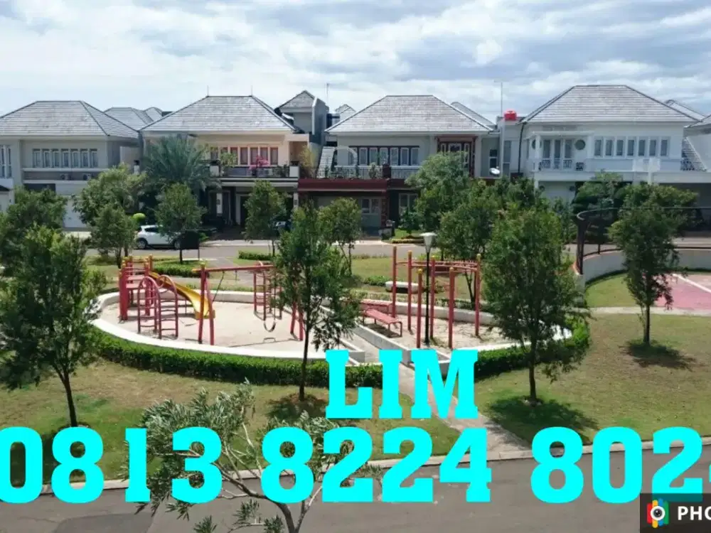 RUMAH BESAR BAGUS HADAP TAMAN SIAPHUNI KOTA WISATA CIBUBUR JAKARTA TIMUR