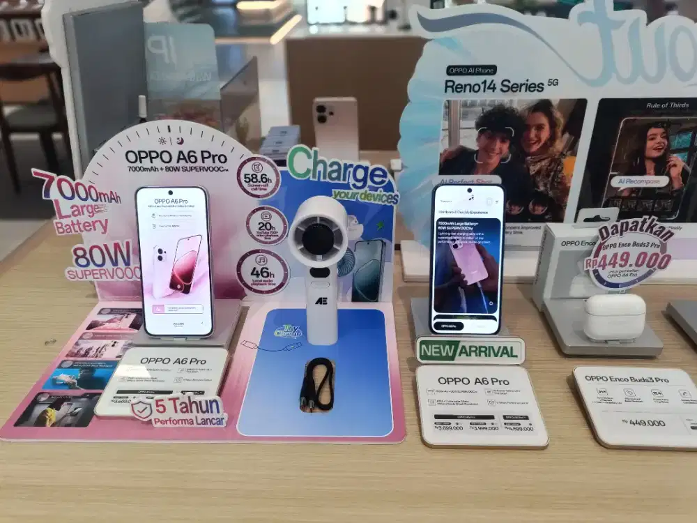 OPPO A6 PRO NEW GARANSI RESMI