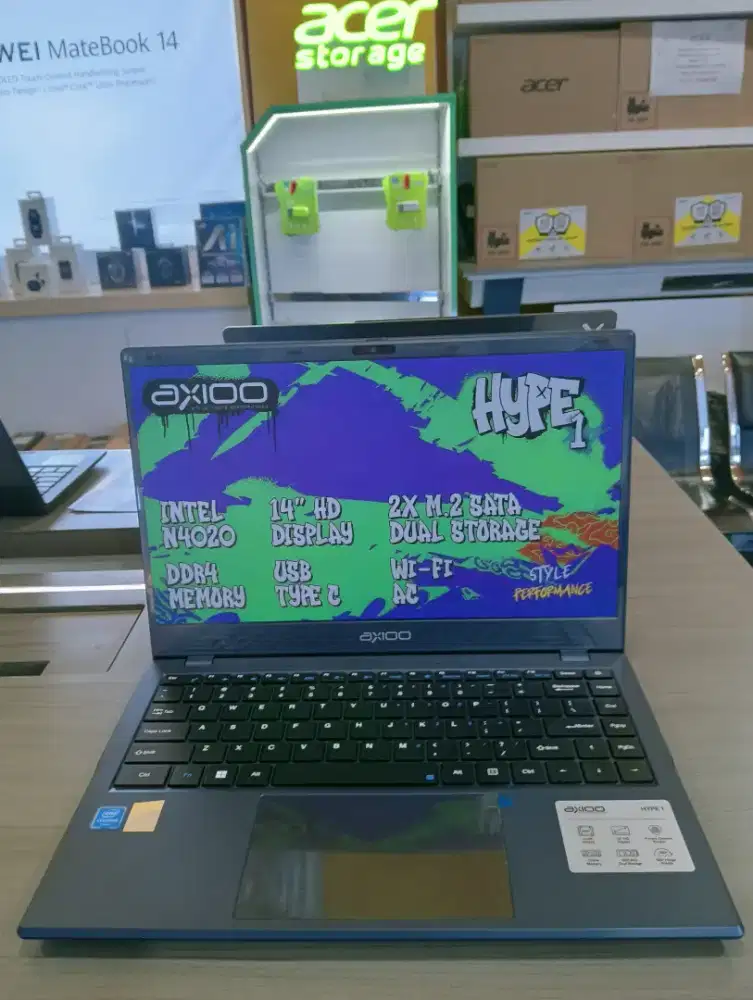 LAPTOP HARGA 2JUTAAN AXIOO HYPE1 4/128GB