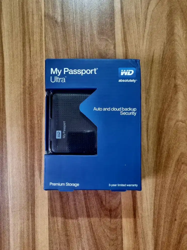 Dijual Harddisk External WD MyPassport Ultra 1TB Sentinel 100%