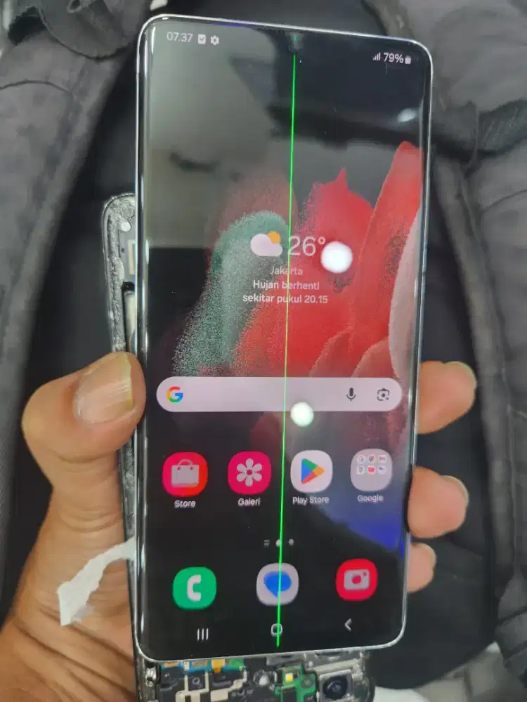 Lcd ori copotan samsung s21 ultra