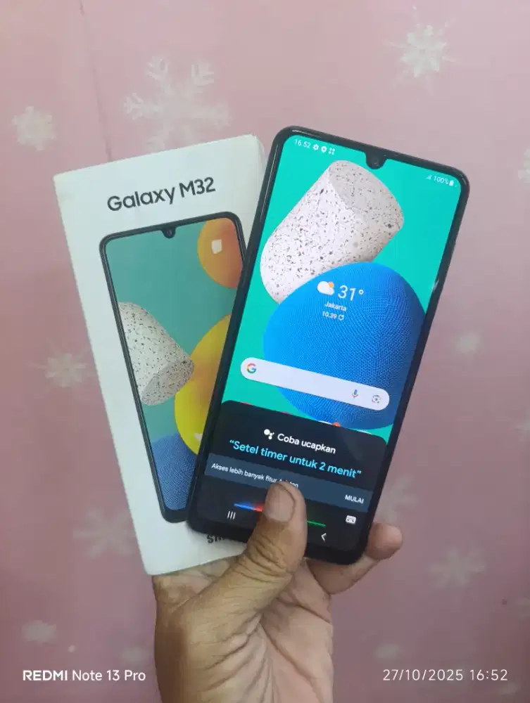 Samsung m32 ram 8/128 NFc fullset