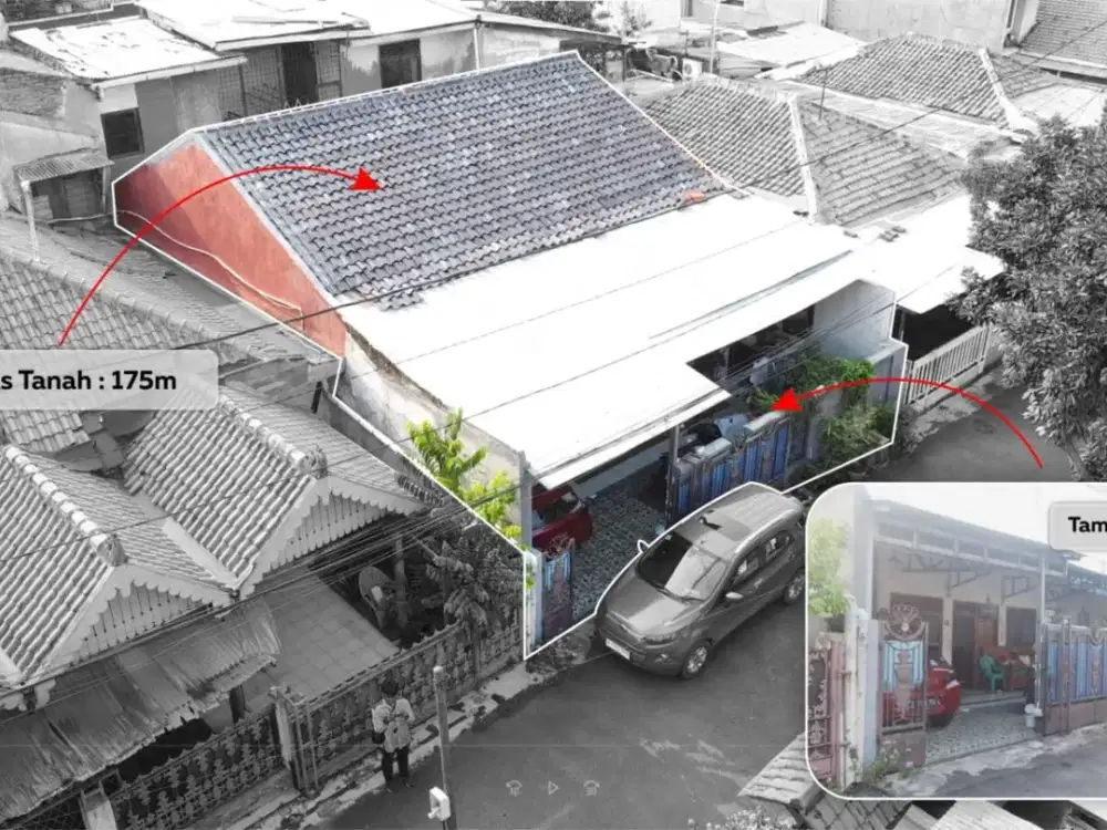 Dijual Rumah Rumah Dekat Tol dan Stasiun Kebayoran di Jalan Kangkung Butuh Uang Cepat