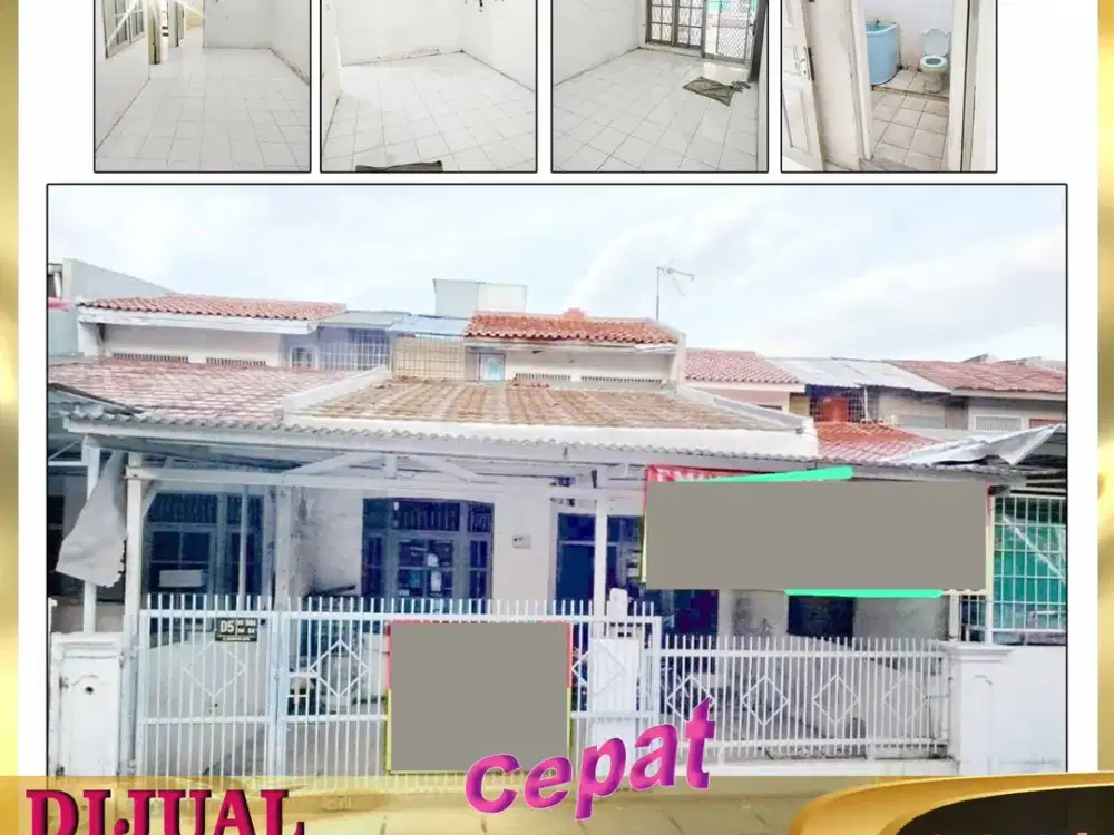 DIJUAL RUMAH TUA 1 1/2 Lantai di Bojong indah Rawa Buaya Bojong Indah - Jakarta Barat