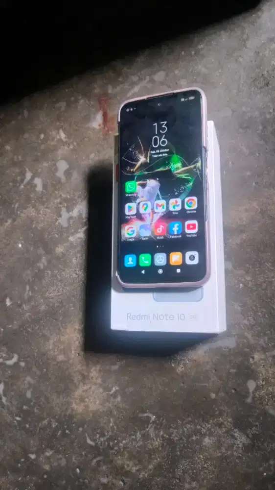 XIAOMI REDMI NOT 10 5G 8+3/128 HP KOTAK FP SAMPING LAYAR OF NEGO TIPIS