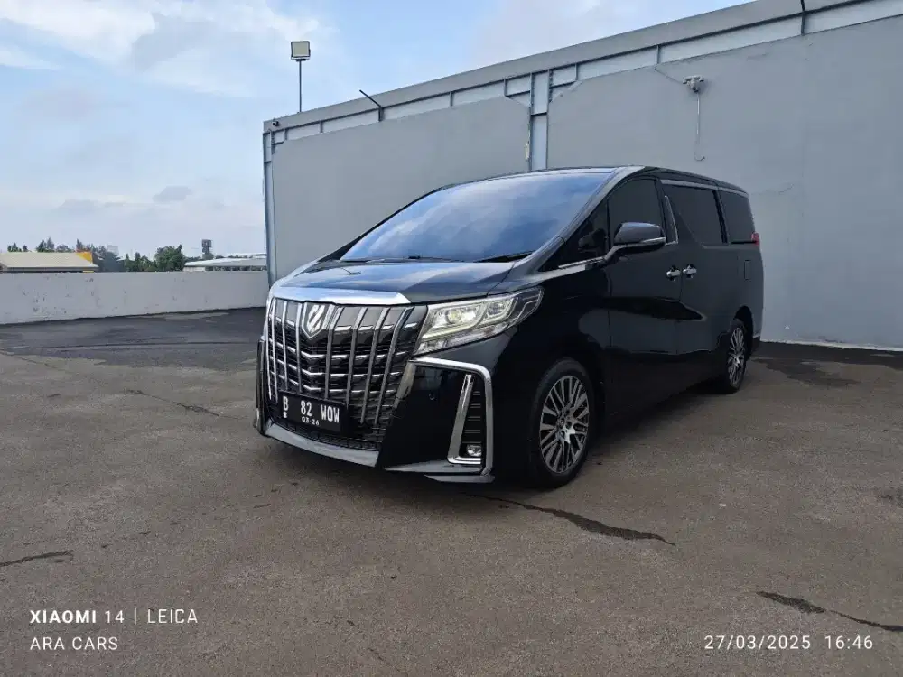 Jual alphard 2015 type G bensin