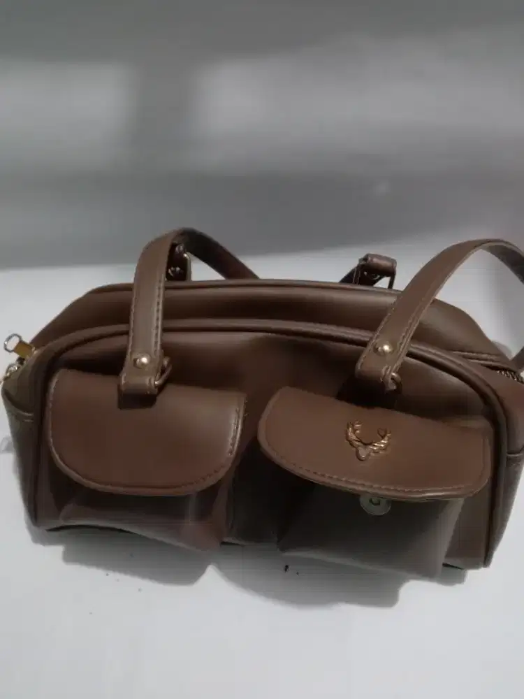 Tas Jinjing Cewek warna Coklat